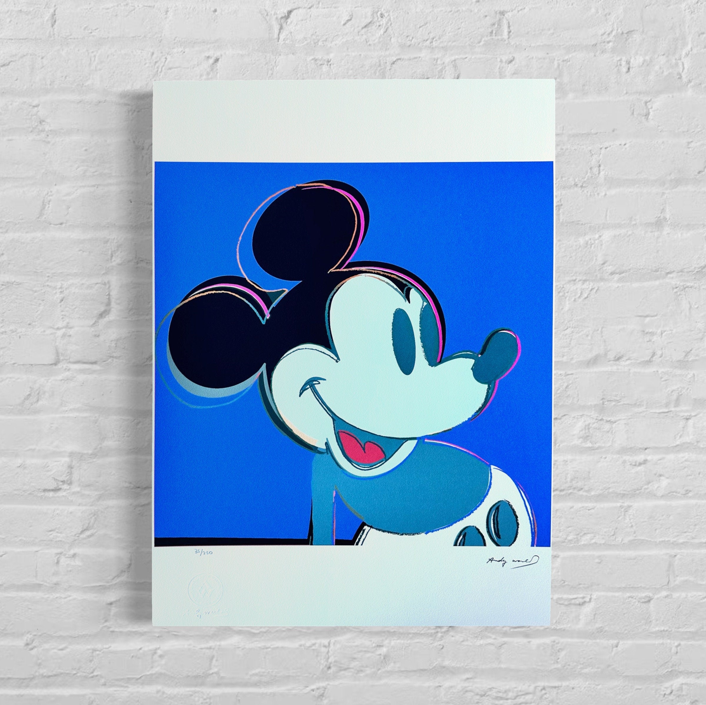 ANDY WARHOL Mickey mouse